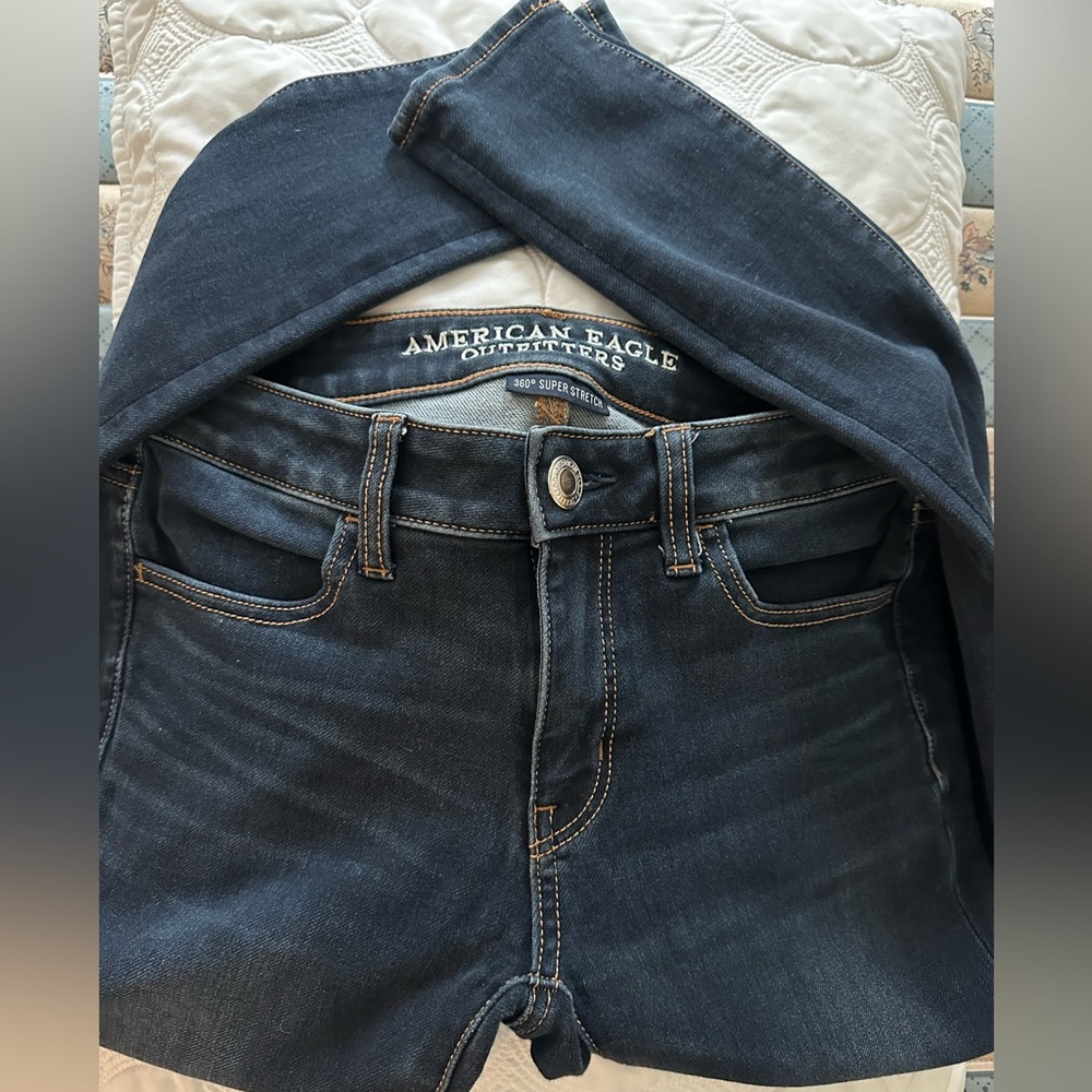 American Eagle Dark Denim Jeggings